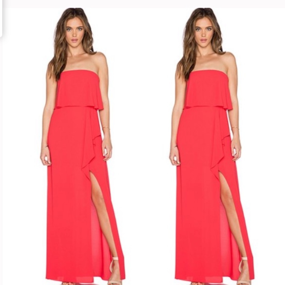 Bcbg red dress size 0